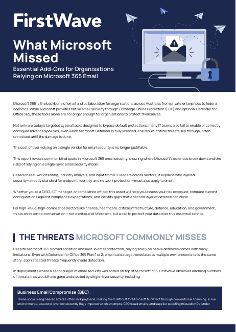 What Microsoft Missed: Essential Add-Ons for Organisations Relying on Microsoft 365 Email
