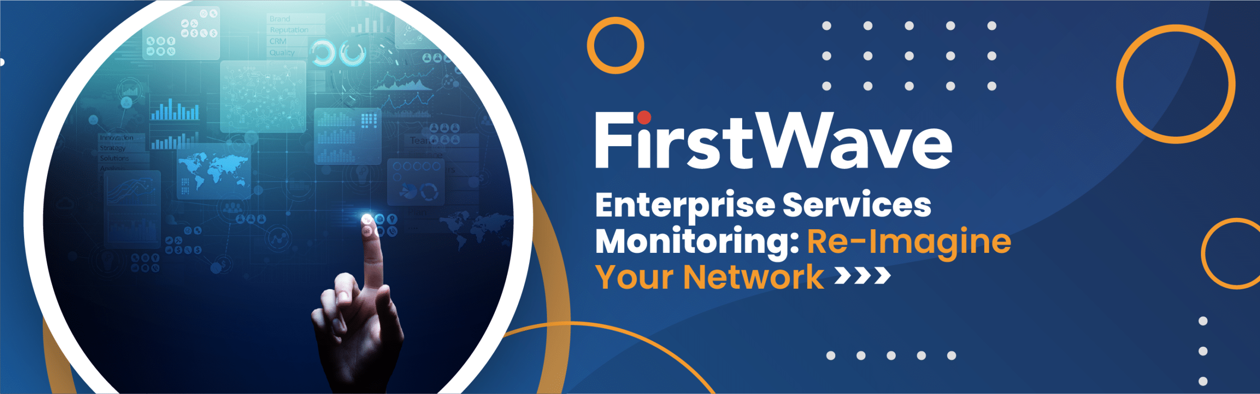 FirstWave presenta una importante extensión de la monitorización de red "Enterprise Services"